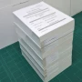 งานพับครึ่งทากาว เล่ม A3 พับเป็น A4 ปริ้นขาวดำลงปก