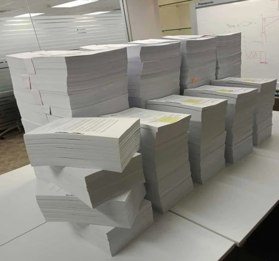 งานปริ้น ดิจิตอล ขาวดำ A3 - A4